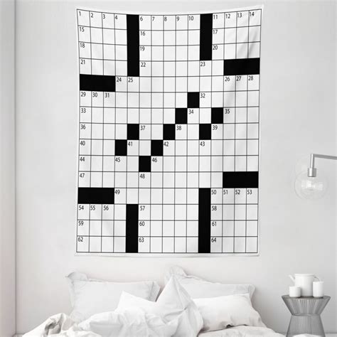 wall tapestry crossword clue.